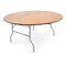 Atlas Commercial Products Titan Series 66 Round Wood Folding Table WFT5-66R - alternate 1